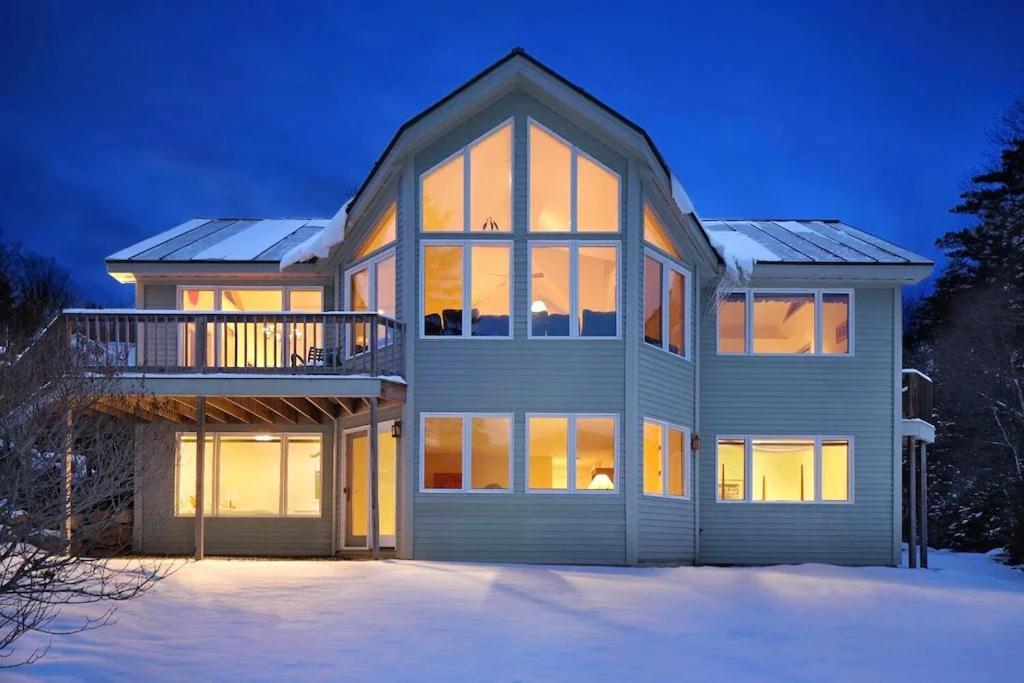 Re90 Rare Riverfront Family Retreat - Private Slopeside Home With Ac, Fast Wifi, And Views Bretton Woods Exterior photo