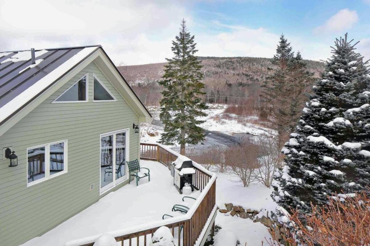 Re90 Rare Riverfront Family Retreat - Private Slopeside Home With Ac, Fast Wifi, And Views Bretton Woods Exterior photo